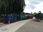 Die Abeila wartet mit zwei Wagen im Hauptbahnhof auf die Gäste einer Extrafahrt [17. Juni 2016]