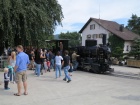 Der Molly ist mit ihrem Zug wieder im Bahnhof eingetroffen [17. August 2014]