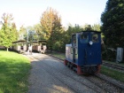 Die Abelia trifft für Rangierarbeiten im Bahnhof Baumschulsee ein [18. Oktober 2014]