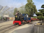 Die geschmückte Sequoia wartet im Hauptbahnhof auf die Abfahrt [12. Oktober 2019]