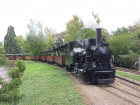 Die Molly hat im Bahnhof Baumschulsee ihren Zug bereitgestellt [27. September 2020]