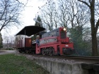 Die Paeonia bei der Fahrt auf die kleine Brücke [28. März 2014]