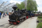 Die beiden Loks warten im Hauptbahnhof auf die Abfahrt [5. Mai 2013]