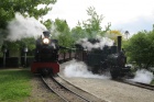 Treffen der beiden Züge im Bahnhof Baumschulsee [25. Mai 2013]