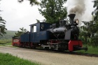 Mangels Platz in der Remise wird die Paeonia durch die Sequoia an den See zum Abstellen gefahren [31. Mai 2013]