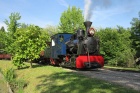 Die Sequoia stellt im Bahnhof Baumschulsee einen Zug zusammen [8. Juni 2013]