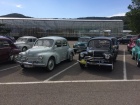 Mit diesen Autos vom Typ Renault 4CV lässt es sich bestimmt stilvoll reisen [6. Juli 2019]