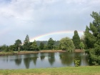 Eine wunderschöne Laune der Natur über dem Baumschulsee [11. August 2019]