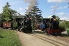 Die Molly und die Sequoia treffen sich nahe vom Bahnhof Baumschulsee [7. September 2013]