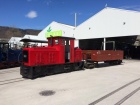 Die Opalinus hat den neu aufgebauten Wagen C 158 aus der Werkstatt gezogen [13. April 2018]