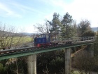 Zum ersten Mal steht der neue Wagen auf der grossen Brücke [22. Februar 2020]