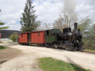 Einfahrt in den Bahnhof Baumschulsee [3. April 2021]