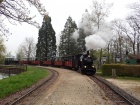 Die Molly durchfährt den Bahnhof Baumschulsee [14. April 2019]