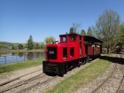 Ausfahrt aus dem Bahnhof Baumschulsee [20. April 2019]