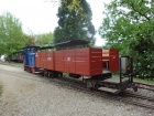 Der Wagen C 158 soll an die Wagen aus der Anfangzeit der Baumschulbahn erinnern [1. Mai 2018]