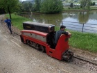 Die Paeonia ist im Bahnhof Baumschulsee eingetroffen [28. Mai 2016]