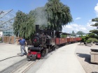 Der Zug steht für die Rundfahrten bereit [1. Juni 2018]