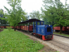 Die Abelia holt im Bahnhof Baumschulsee den Wagen C 271 zwecks Reparatur ab [5. Juni 2021]