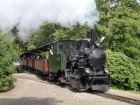 Die nächste Rundfahrt des Dampfzuges findet bei Sonnenschein statt [5. Juni 2016] 