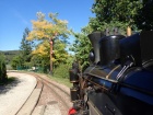 Ausfahrt aus dem Bahnhof Baumschulsee aus der Sicht des Heizers [29. September 2019]